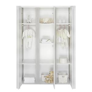Chambre de bébé MILANO Blanc - Bois manufacturé - 78 x 82 x 150 cm