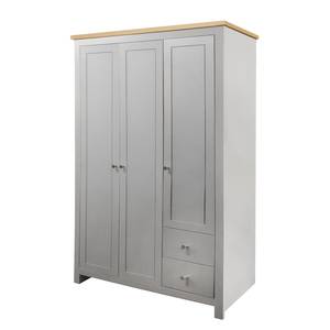 Armoire Woodmont Gris clair / Chêne