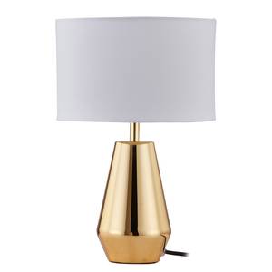 Lampada da tavolo Worley Spugna / Ferro - 1 punto luce - Oro