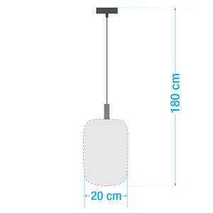 Hanglamp Voves ijzer - 1 lichtbron