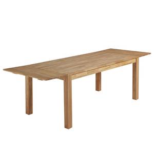 Eettafel Cawood (met verlengstuk) massief eikenhout - eikenhout - 120 x 75 cm