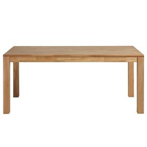 Eettafel Cawood (met verlengstuk) massief eikenhout - eikenhout - 180 x 90 cm