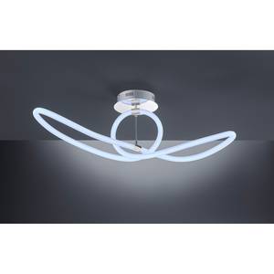 Plafondlamp Mira II polycarbonaat/aluminium - 1 lichtbron