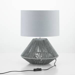 Lampada da tavolo Osteen Corda / Tessuto misto - 1 punto luce