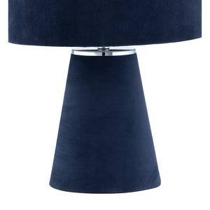 Lampe Satley Velours - 1 ampoule - Bleu