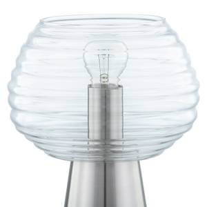 Tafellamp Sywell transparant glas/metaal - 1 lichtbron