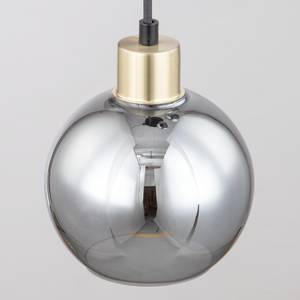 Suspension Fulvy III Miroir en verre / Métal - 5 ampoule