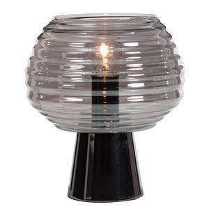 Lampe Tumby Verre fumé / Métal - 1 ampoule