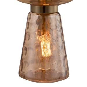 Tafellamp Choisy glas/metaal - 2 lichtbronnen - Goud