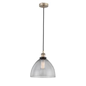 Hanglamp Cuzy rookglas/metaal - 1 lichtbron