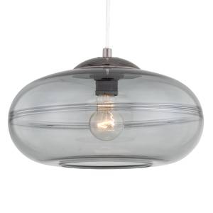 Hanglamp Ciron rookglas/metaal - 1 lichtbron