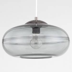 Hanglamp Ciron rookglas/metaal - 1 lichtbron