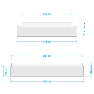 Houten bed Ziggy I 140 x 200cm