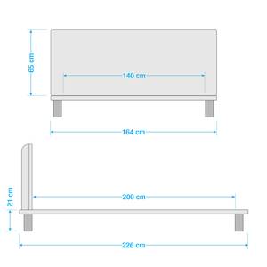 Houten bed Peek 140 x 200cm