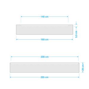 Houten bed Ziggy 140 x 200cm