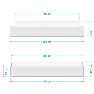 Houten bed Ziggy II 180 x 200cm