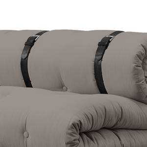 Schlafsofa Buckle-Up I Baumwollstoff - Grau