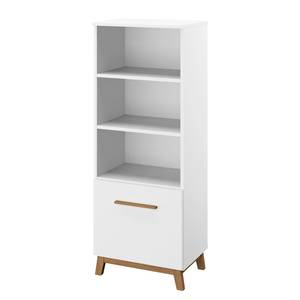 Étagère Carlsson Blanc - Bois manufacturé - 47 x 127 x 42 cm