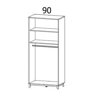 Armoire Carlsson II Largeur : 92 cm