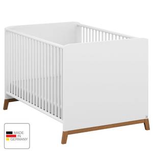 Lit enfant Carlsson Blanc - Bois manufacturé - 80 x 79 x 144 cm