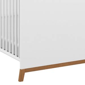 Lit enfant Carlsson Blanc - Bois manufacturé - 80 x 79 x 144 cm