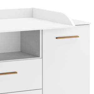 Verschoningscommode Carlsson Wit - Plaatmateriaal - 116 x 98 x 79 cm