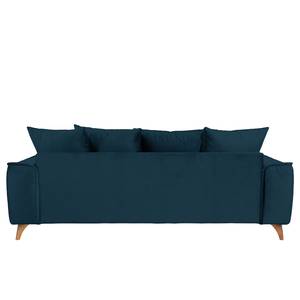 Sofa Polich (3-Sitzer) Samt - Dunkelblau