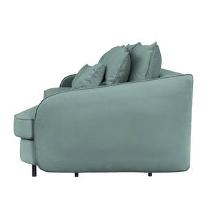 Sofa Fosse I (3-Sitzer) Samt - Microfaser Soile: Pastellblau