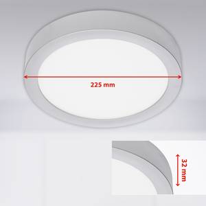 LED-plafondlamp Fire polycarbonaat/staal - 1 lichtbron