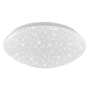 LED-plafondlamp Brilo Bath plexiglas/staal - 1 lichtbron