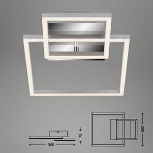 Plafonnier Frame Plexiglas / Acier - 1 ampoule