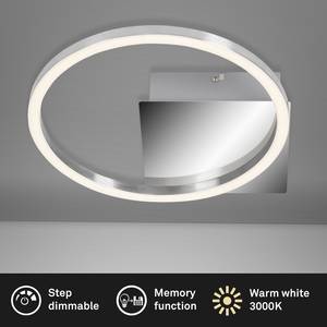 LED-plafondlamp Frame polycarbonaat/staal - 1 lichtbron