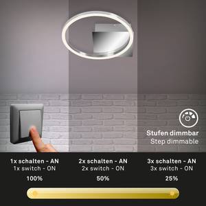 LED-plafondlamp Frame polycarbonaat/staal - 1 lichtbron