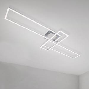 Plafonnier Frame Plexiglas / Acier - 1 ampoule