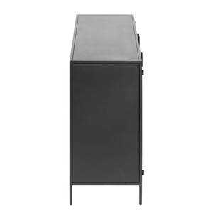 Sideboard Exford Metall - Schwarz