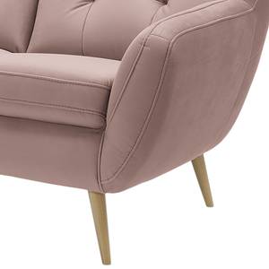 Sofa Sawston I (3 -Sitzer) Samt - Mauve