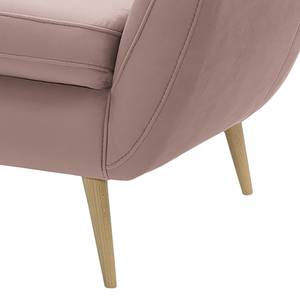 Fauteuil Sawston I fluweel - Mauve