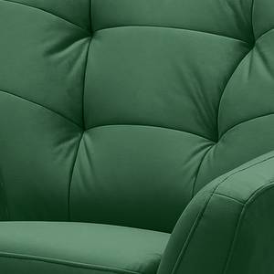 Fauteuil Sawston I fluweel - Groen