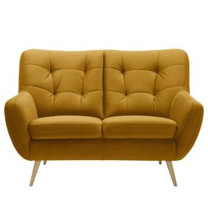 Sofa Sawston I (2 -Sitzer) Samt - Olivgelb