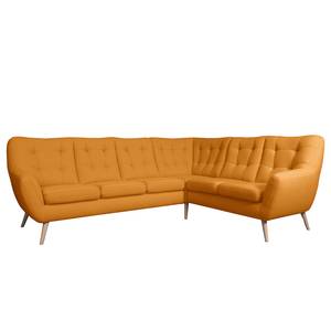 Ecksofa Sawston II Microfaser - Mauve - Ausrichtung rechts