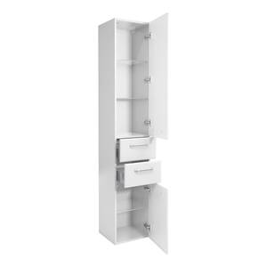 Hoge kast TiberioQuickset 341 I Hoogglans wit