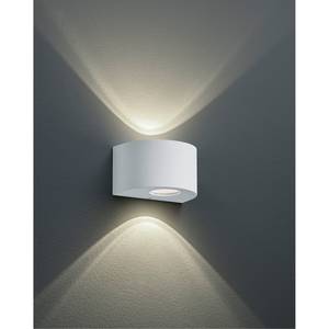 LED-wandlamp Rosario polyetheen - 2 lichtbronnen - Wit