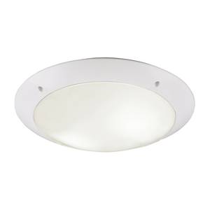 Plafondlamp Camaro polyetheen - Wit - Aantal lichtbronnen: 2