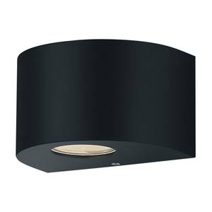 LED-wandlamp Rosario polyetheen - 2 lichtbronnen - Zwart