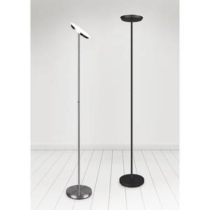 Lampadaire Ponda Plexiglas / Aluminium - 1 ampoule - Noir