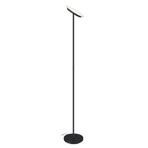 Lampadaire Ponda Plexiglas / Aluminium - 1 ampoule - Noir