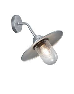 Wandlamp Brenta aluminium - 1 lichtbron - Zilver
