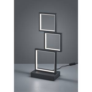 LED-tafellamp Sorrento kunststof/aluminium - 1 lichtbron - Zwart