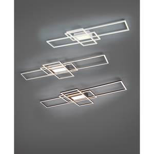 LED-plafondlamp Irvine kunststof/aluminium - 1 lichtbron - Wit