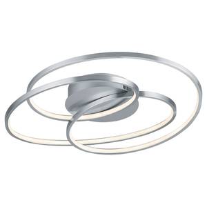 LED-plafondlamp Gale I kunststof/aluminium - 1 lichtbron - Zilver
